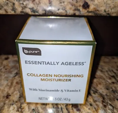 B Pure Essentially Ageless Collagen Nourishing Moisturizer W/ Niamicide 1.5oz  • $9.95