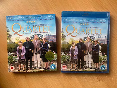 QUARTET - Blu-ray (2013) Maggie Smith - Billy Connolly - U.k Reg B ⭐️NEW⭐️ • £3.49