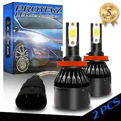 LED HID Headlight Kit Protekz 9004 HB1 Bulbs For 1992-1997 Mitsubishi Montero • $29.77