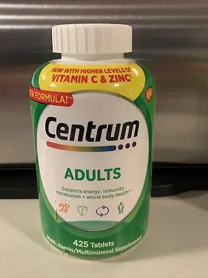 CENTRUM ADULTS Multivitamin Immune Supplements 425 Tablets BB 05/2024 • $20.50