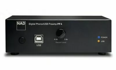 NAD PP4 Digital Phono Preamplifier With USB Interface- New • $215