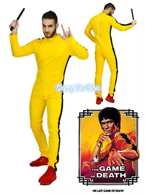 Kung Fu Master Bruce Lee Game Of Death Kill Bill Superhero Book Week Costume • $32.95