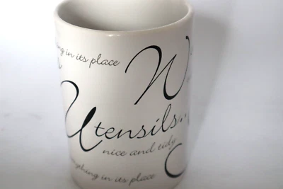 £4 • Buy Price And Kensington Utensil Jar