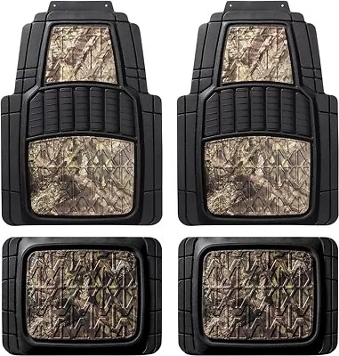 Mossy Oak Heavy Duty Universal Fit All Weather 4 Piece Floor Mats • $15