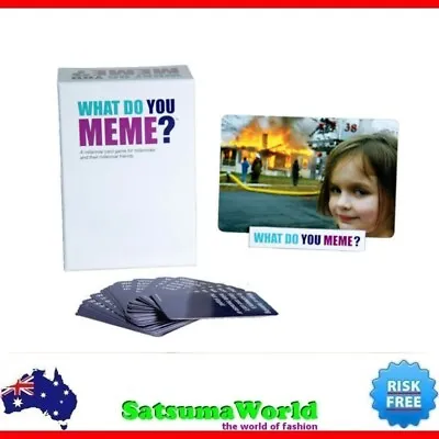 $36.95 • Buy What Do You Meme? Party Game Main Game