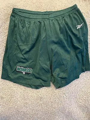 Vintage Michigan State Spartans Shirt Adult 2XL XXL Green Basketball Shorts Mens • $18.88