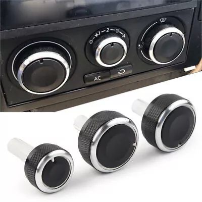 3Pcs Air Condition A/C Switch Panel Control Knob Fit VW Golf MK4 Passat B5 Bora • $11.95