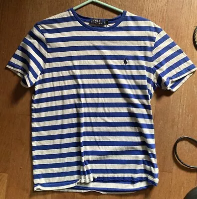 Polo Ralph Lauren Mens T Shirt Classic Fit Short Sleeve Striped Tee • $8.57