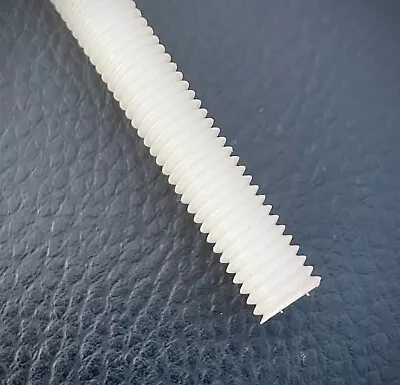£2.65 • Buy M3 M4 M5 M6 M8, Nylon Threaded Rod Bar, Studding. Nuts And Washers.