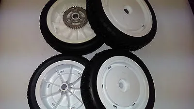 Toro Recycler 22'' Lawnmower Front Wheel Rear Wheel Set (2)92-9590(2)92-9591  • $91.34