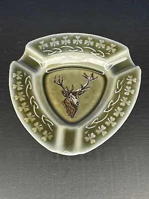 Wade Irish Porcelain Small Green Trinket Dish Ashtray Armagh Ireland • $5
