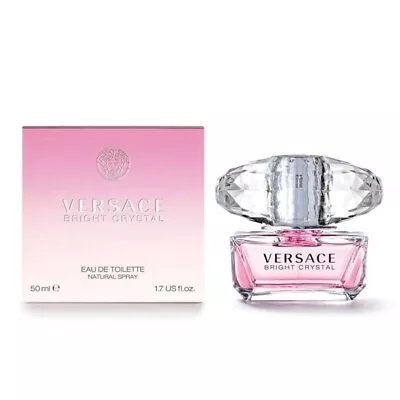 Versace Bright Crystal EDT 50ml - Radiant Elegance In A Fragrance 100% Genuine • $106.69