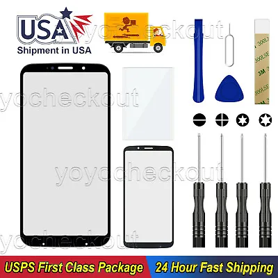 For Motorola Moto Z3 Play XT1929 Replacement Outer Glass Lens Screen • $11.29