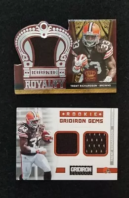 $0.99 • Buy 2012 Crown Royale Rookie Royalty & Gridiron Rookie Gems Jerseys Trent Richardson