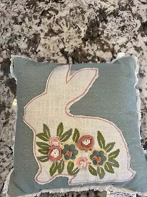 Bunny Boulevard Pillow Easter Pillow Bunny Pillow Easter Dećor • $4