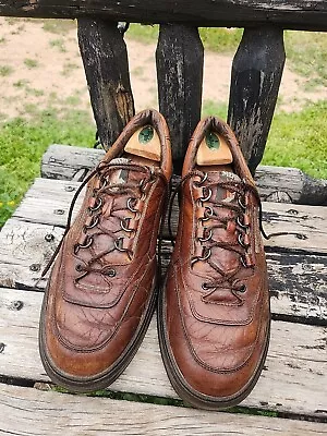 Mephisto Runoff Air Jet System Mens Size 12 Brown Leather Comfort Sport Shoes  • $27.95