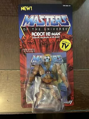 Super7 MOTU Masters Of The Universe Robot He-Man 5.5  Action Figure UNPUNCHED • $35