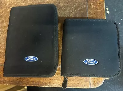 Ford Official Service Owners Manual & CD Holder (Rare Set) (Abandoned Storage) • £0.99