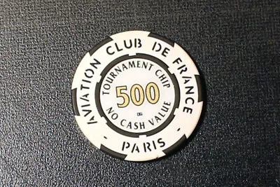 X 1 - Ncv 500 Acf Token / Aviation Club De France - B&g - Poker Chip Casino • $21.31