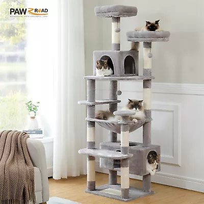 PAWZ Road Cat Tree Tower Scratching Post Scratcher Condo House Cat Furniture 184 • $125.99