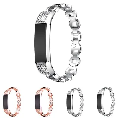 StrapsCo Stylish Stainless Steel Watch Band Strap Bracelet For Fitbit Alta • $68.37