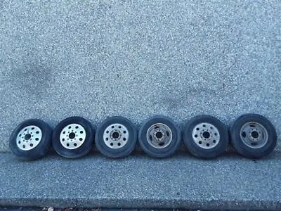 6 WHEELS 8 LUGS DUALLY LT TIRES 2000 CHEVROLET 3500 Silverado PICKUP #YARD-NICK • $1200