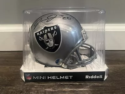 Josh Jacobs Signed Autographed Las Vegas Raiders Mini Helmet Beckett • $152.86