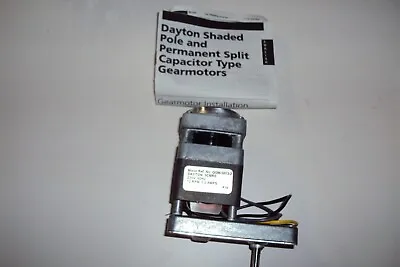 DAYTON 9CMR6 Gear Motor235 Volts12 RPM50 To 60 Hz  0.2 AMP ( QGM-5013-2 ) • $64.95