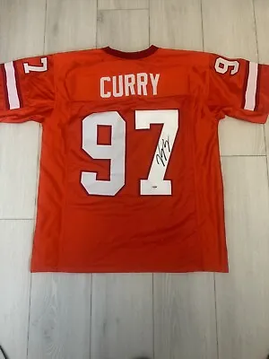 Vinny Curry Signed Tampa Bay Buccaneers Creamsicle Throwback Jersey (PSA DNA) • $60