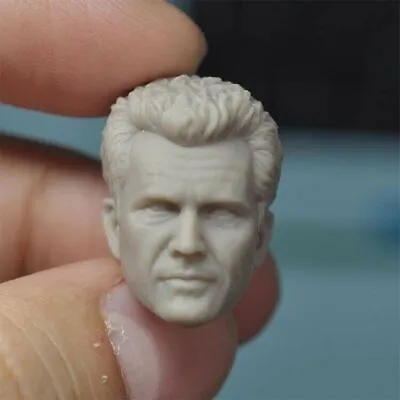 Mel Gibson 1:12 Male Head Sculpt Carved For 6''Action Figure Body Toys Gift • $15.99