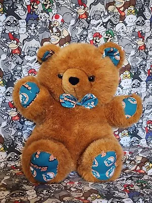 MIAMI DOLPHINS 6  Teddy Bear Plush Pillow Pals Team NFL  • $9.99