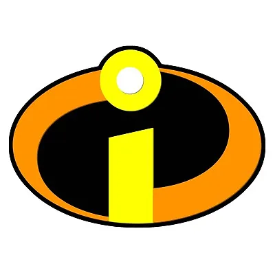 £4.47 • Buy The Incredibles Logo - Iron On Tshirt Transfers - A6 A5 A4