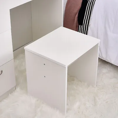 Dressing Table W/ Flip-up Mirror Dresser Make Up Desk Multi-purpose Bedroom New • £14.99