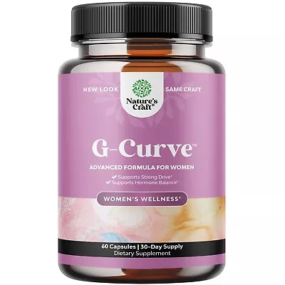 G-Curve Breast And Butt Enhancer Pills May Support Voluptuous Curves • $10.35