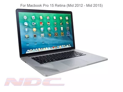 MacBook Pro Retina 15 A1398 4pc Full-Body Vinyl Sticker Skin Guard/Cover/Wrap • £19.99