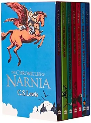 The Chronicles Of Narnia Box Set By Lewis C. S. Book The Cheap Fast Free Post • £7.49