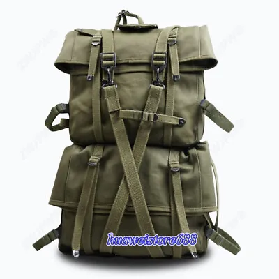 Replica WW2 USMC M1944 Haversack Military Backpack Upper+lower Bag Set  • $115.43