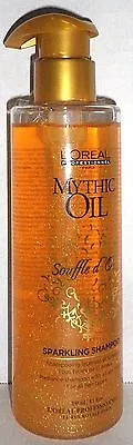 Loreal Paris MYTHIC OIL Souffle D'Or Sparkling Shampoo All Hair Types 8.5 Fl Oz  • $14.95