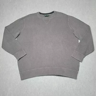 Eddie Bauer Sweater Mens 3XLT Long Sleeve Brown Pullover Long Sleeve Crewneck • $21.22