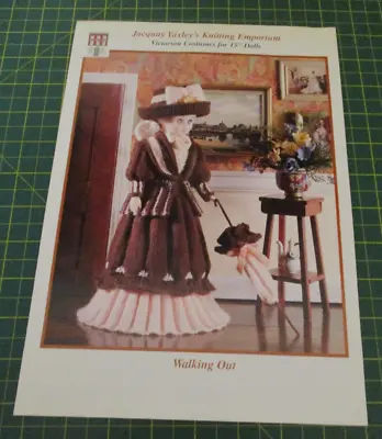 Jacquay Yaxley's Kitting Emporium. Victorian Costumes For 15  Dolls. 'Walking • £1.50