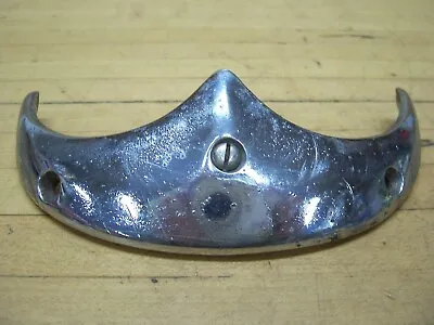 Vintage Old Motorcycle Fender Tip Harley Honda Triumph • $44.99