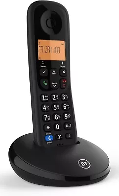 Digital Cordless Phone Single Handset Home Telephone House Office Landline • £18.69