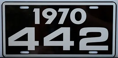 1970 70 Oldsmobile 442 License Plate Olds W30 W31 400 455 Hurst F85 Cutlass M21 • $18.95