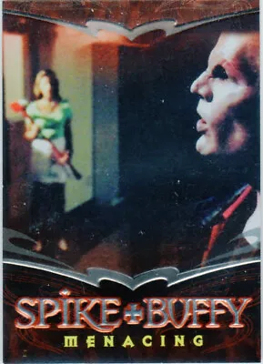 Spike The Complete Story Spike & Buffy SB1 Menacing Inkworks Trading Card 2005 • $3.89