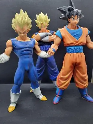 Dragon Ball Figure Goku Vegeta Vegito Master Star Piece Banpresto Prize Lot 3 • $156.24