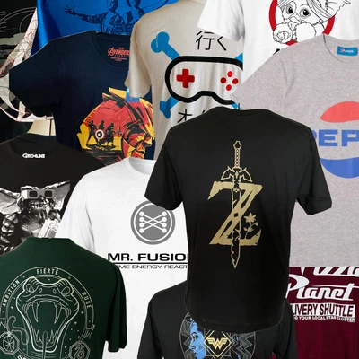 £4.99 • Buy T-Shirt Bundle, Marvel, DC, Star Wars, Harry Potter, Gremlins, Bill & Ted, Anime