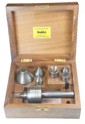 Royal/DoAll Inter-Changable Tip 3 MT Live Center Set Metal Lathe Tool • $375