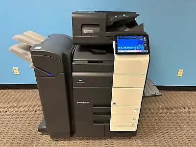 WOW Demo Unit Konica Minolta Bizhub C750i Color Copier Printer Scan Low 3k Usage • $8750