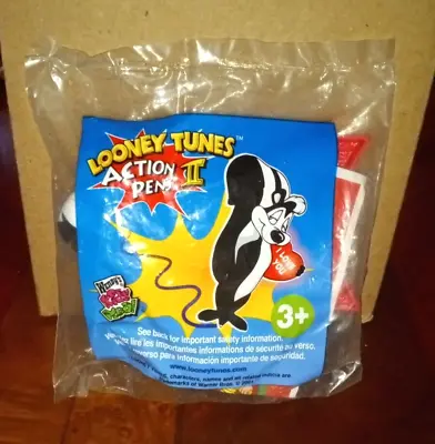 $7.50 • Buy Looney Tunes II Action Pens Wendy's Kids Club Pepe Le Pew 2001 Toy - NEW