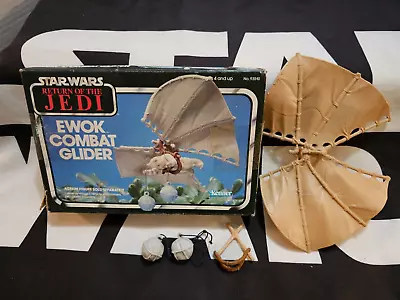 Ewok Combat Glider 1983 STAR WARS Vintage Original 100% COMPLETE • $139.98